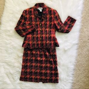 Vintage 80’s Colorful Skirt Suit